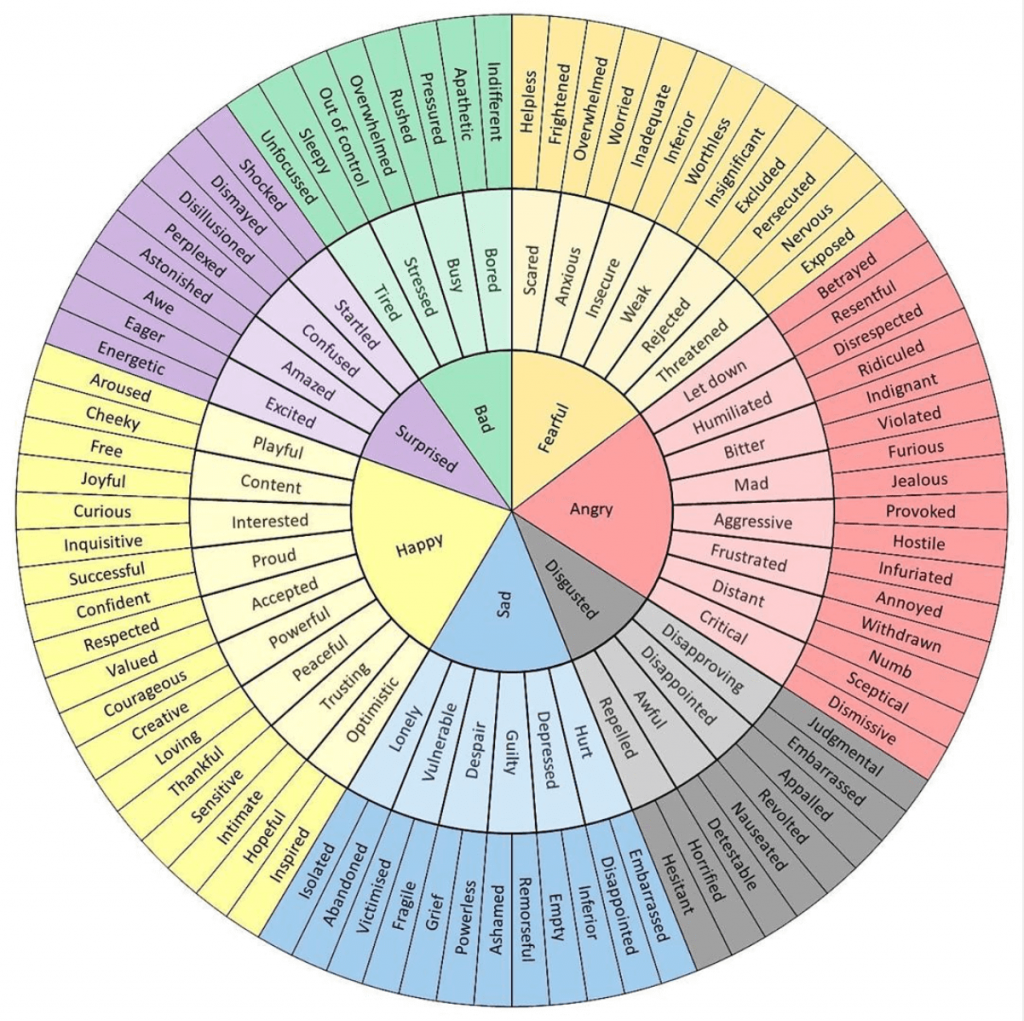 The Wheel of Emotion